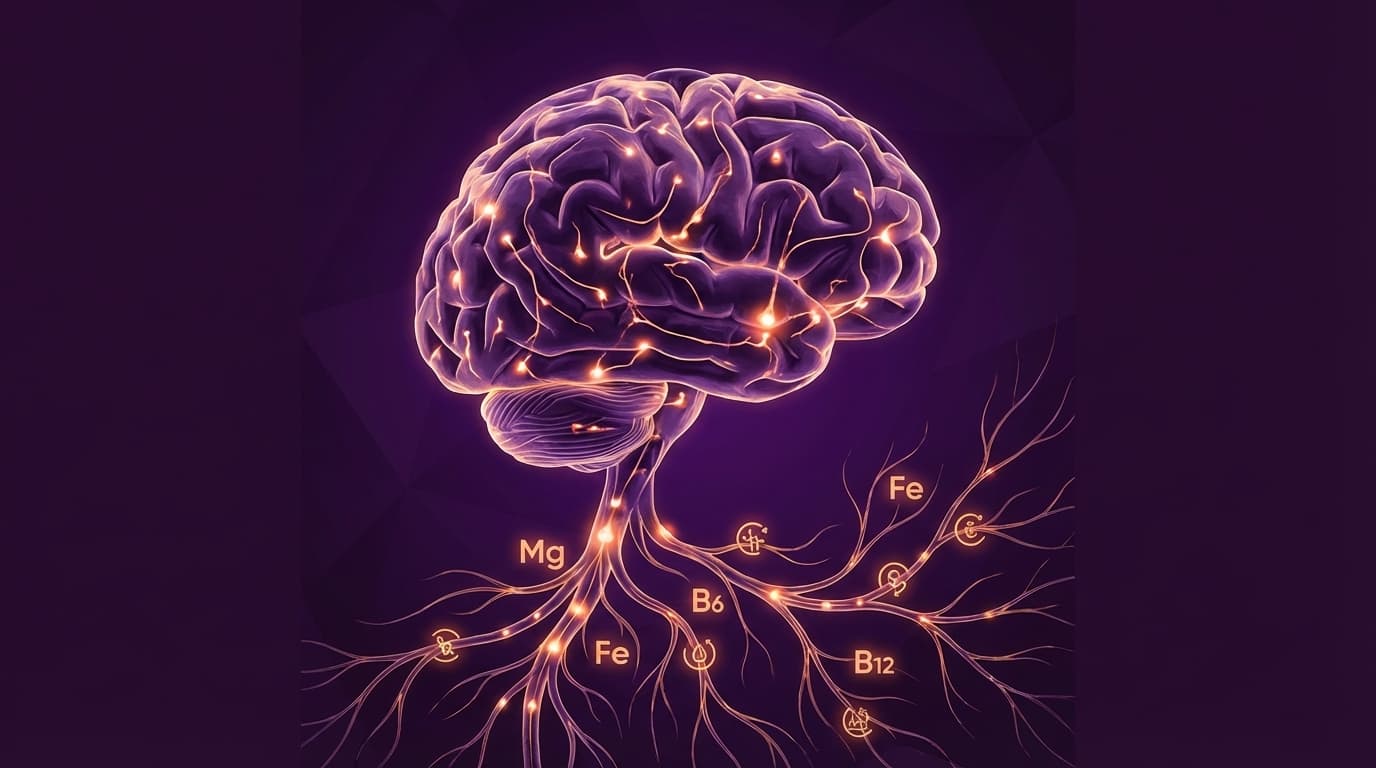 Magnesium, ijzer en B-vitamines – waarom ze essentieel zijn voor het zenuwstelsel